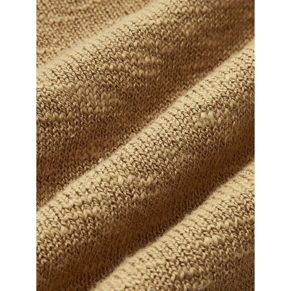 NWT Commense Womens Sleeveless Brown Knit Cropped Top Cotton Blend Size Large - Picture 8 of 8